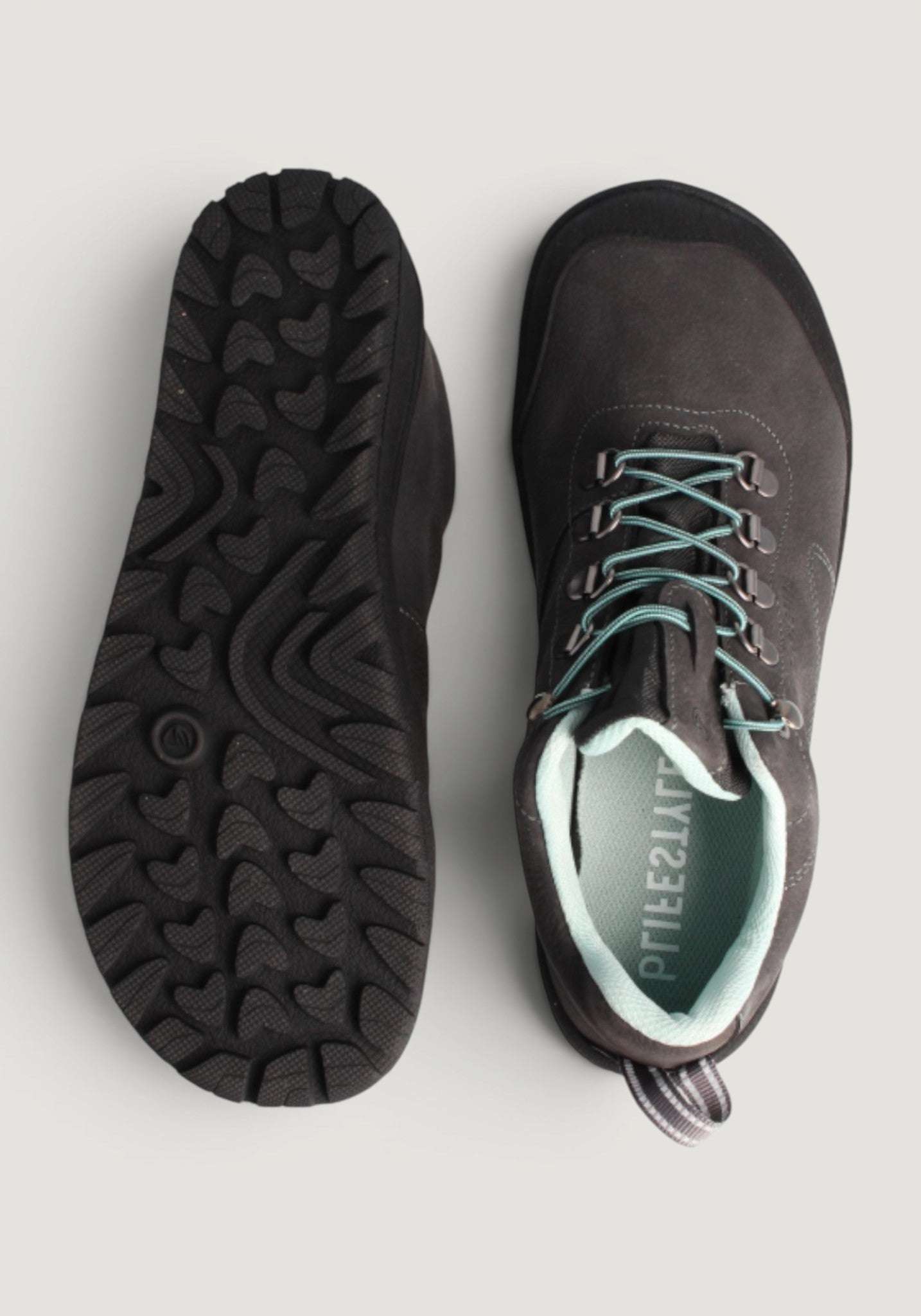 Pantofi drumeție Barefoot impermeabili - Hiking Style Graphit