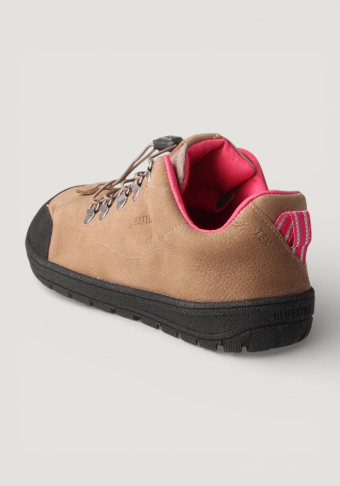 Pantofi drumeție Barefoot impermeabili - Hiking Style Taupe