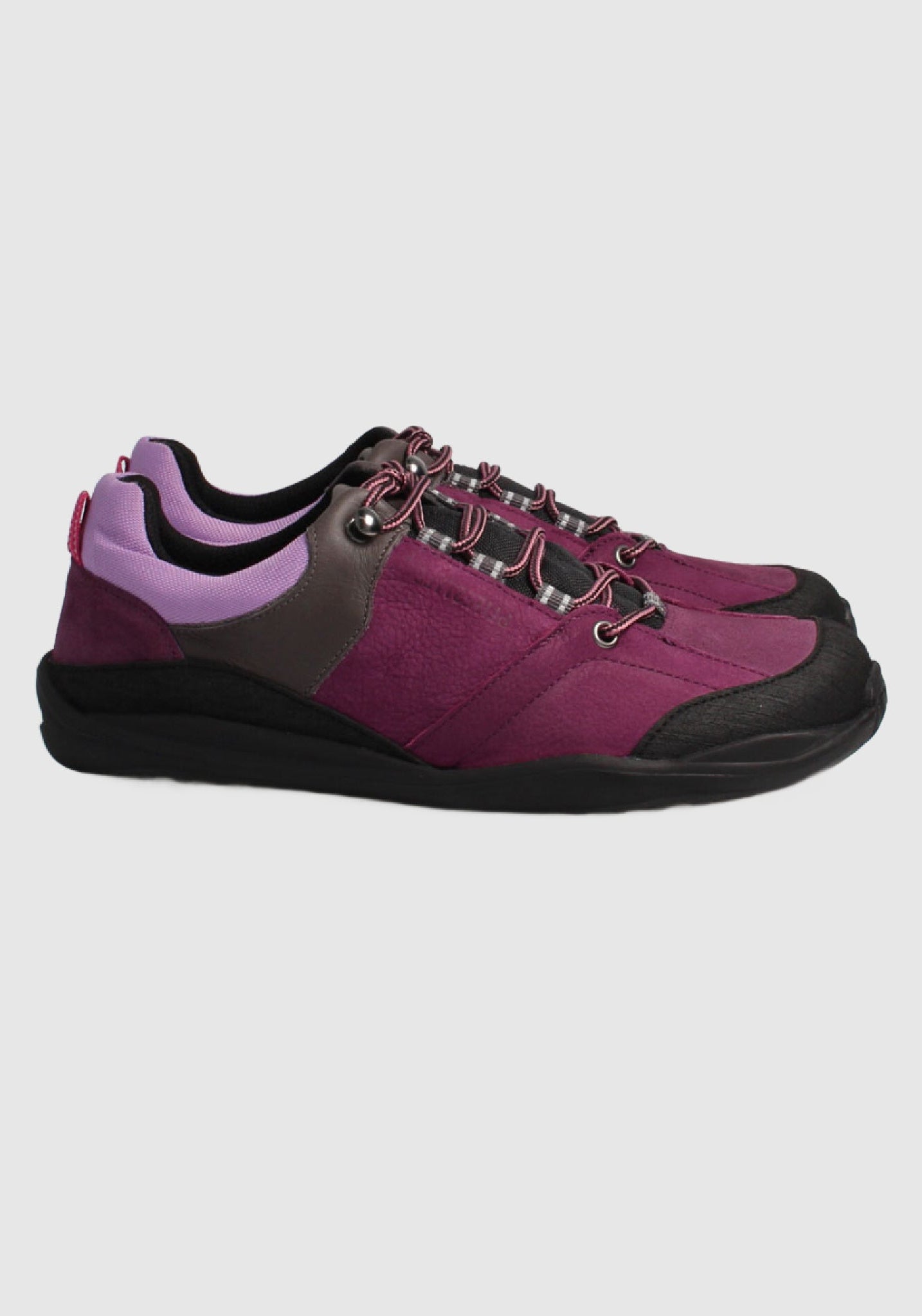 Pantofi drumeție Barefoot impermeabili - Trekk Style Plum