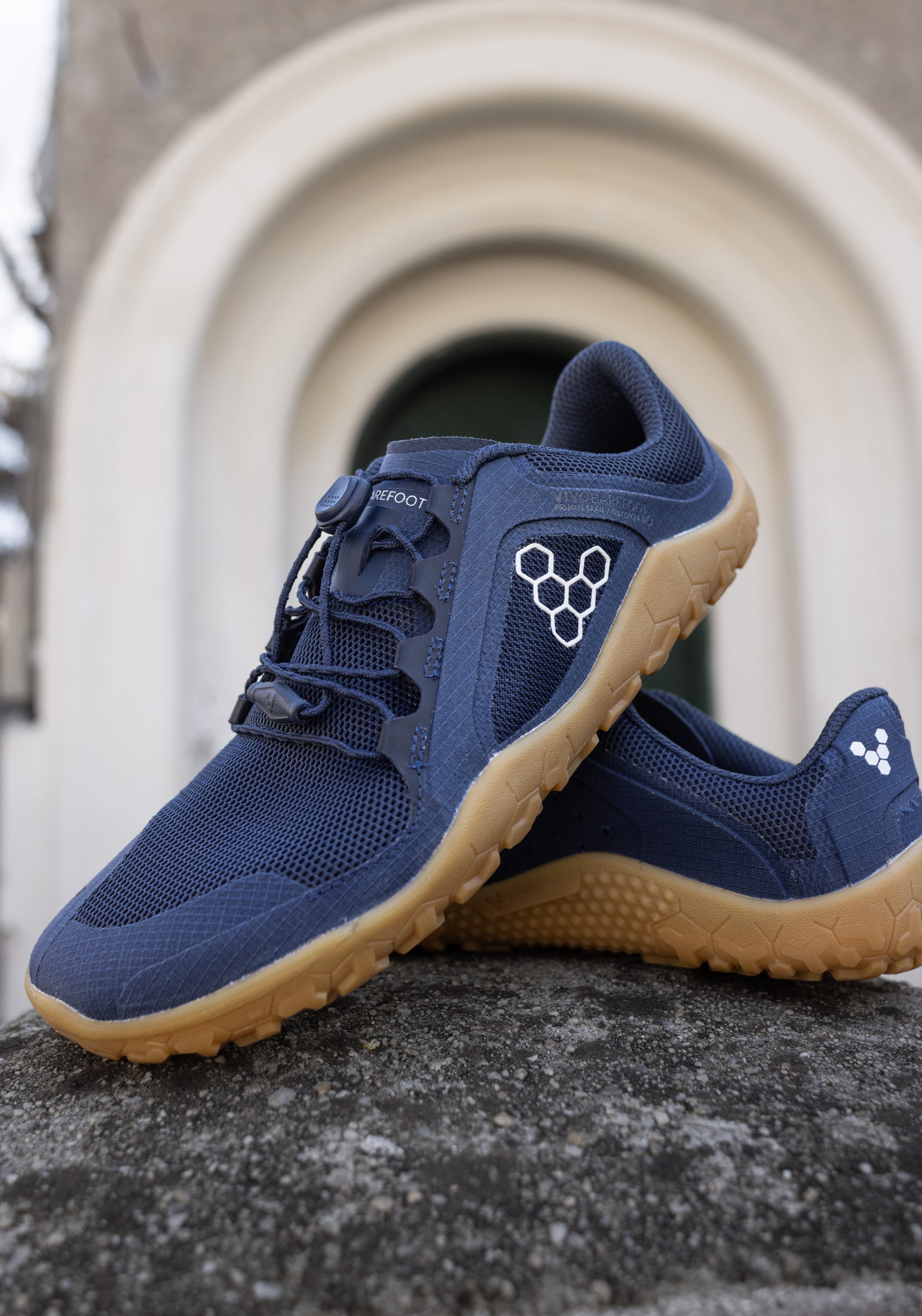 Pantofi drumeție Barefoot - Primus Trail FG 3.5 Women Insignia Blue/Gum