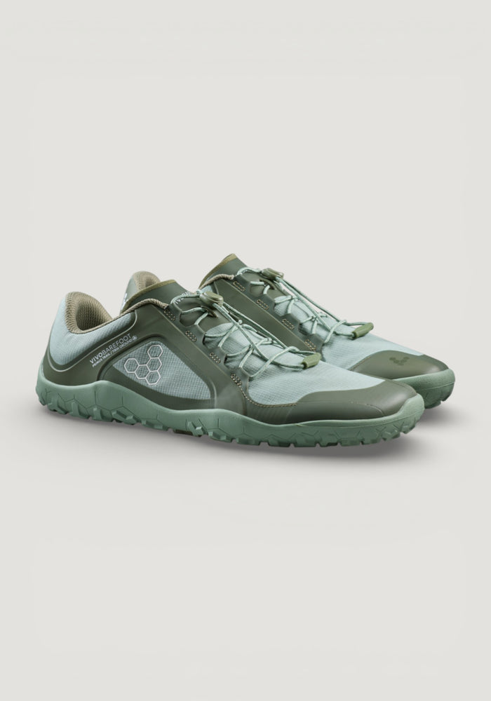 Sneakers Barefoot - Primus Trail III All Weather FG Men Moss