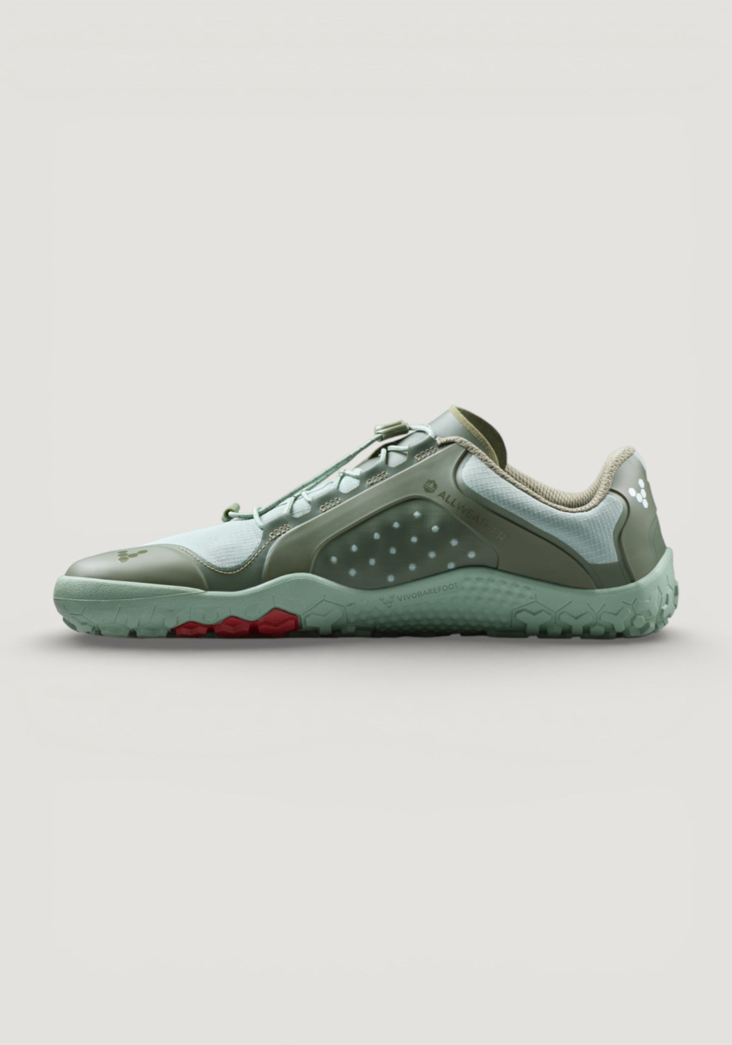 Sneakers Barefoot - Primus Trail III All Weather FG Men Moss