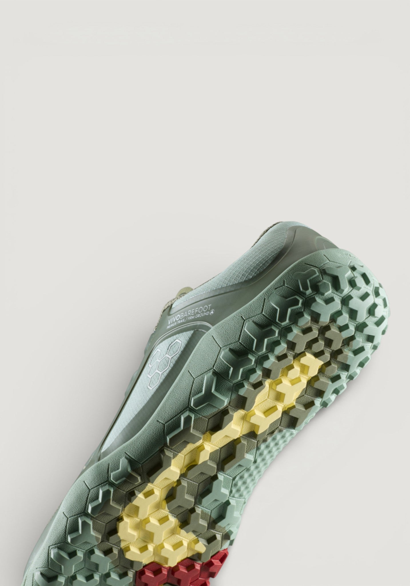 Sneakers Barefoot - Primus Trail III All Weather FG Men Moss
