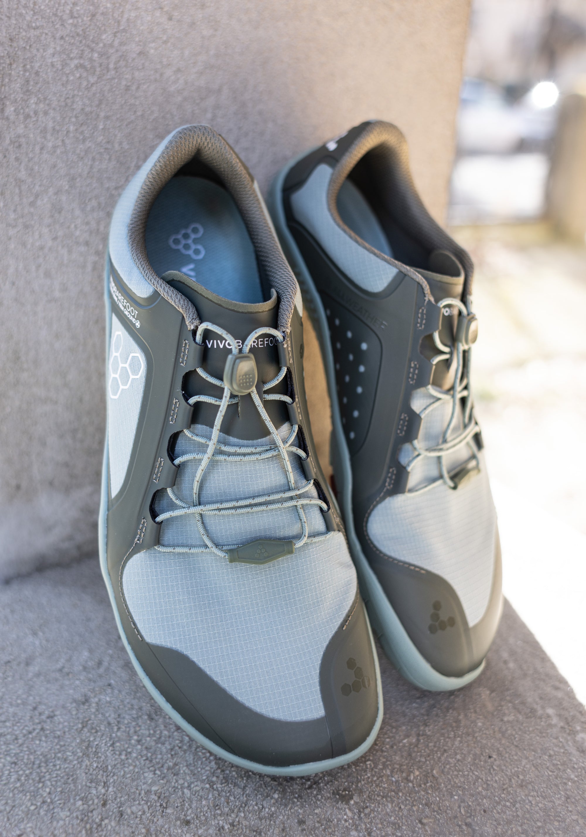 Pantofi drumeție Barefoot - Primus Trail III All Weather FG Women Moss