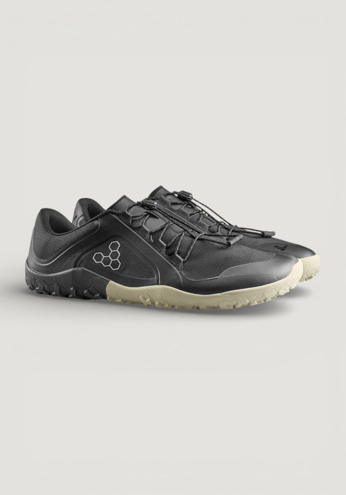 Sneakers Barefoot - Primus Trail III All Weather FG Men Obsidian
