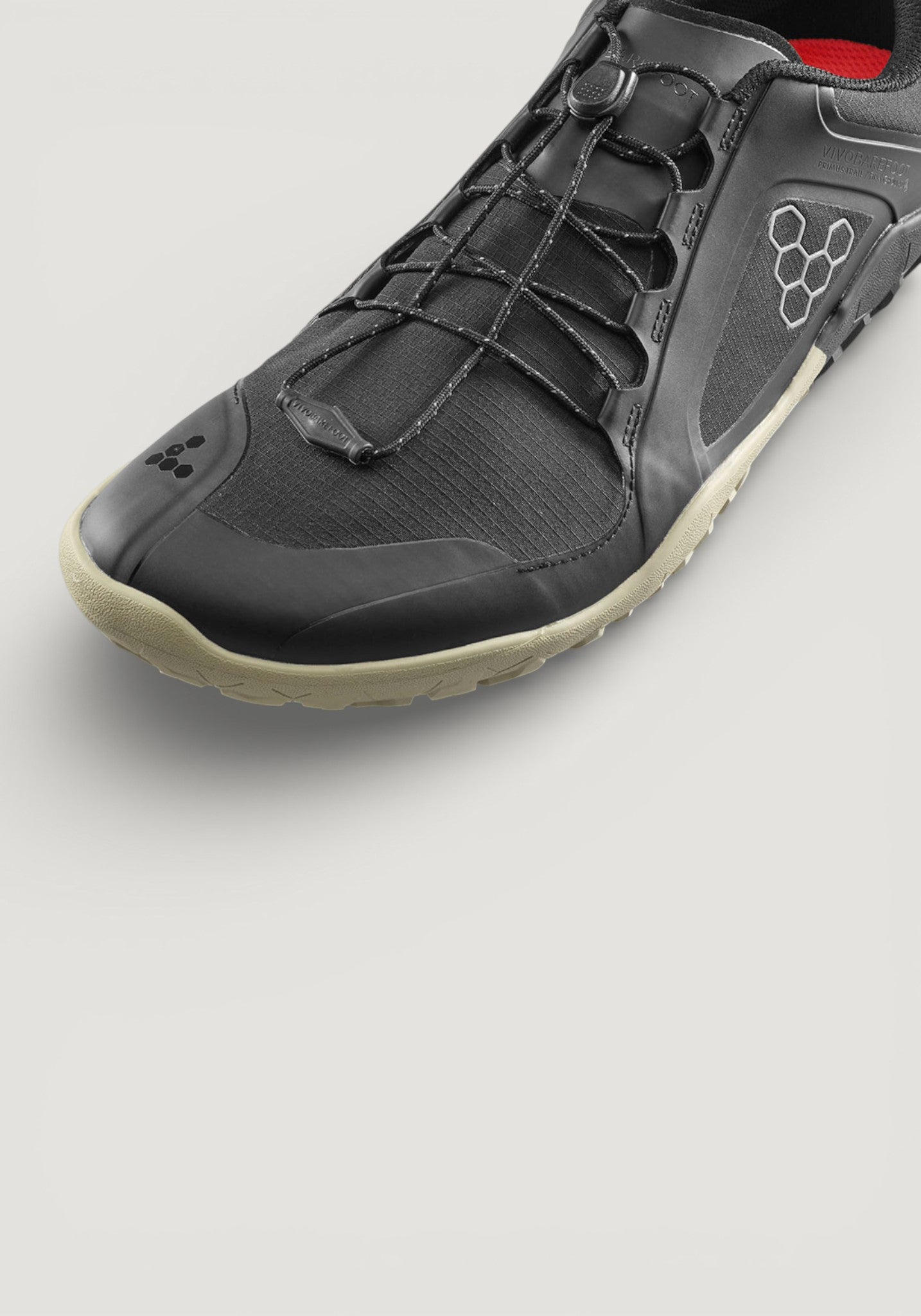 Sneakers Barefoot - Primus Trail III All Weather FG Men Obsidian