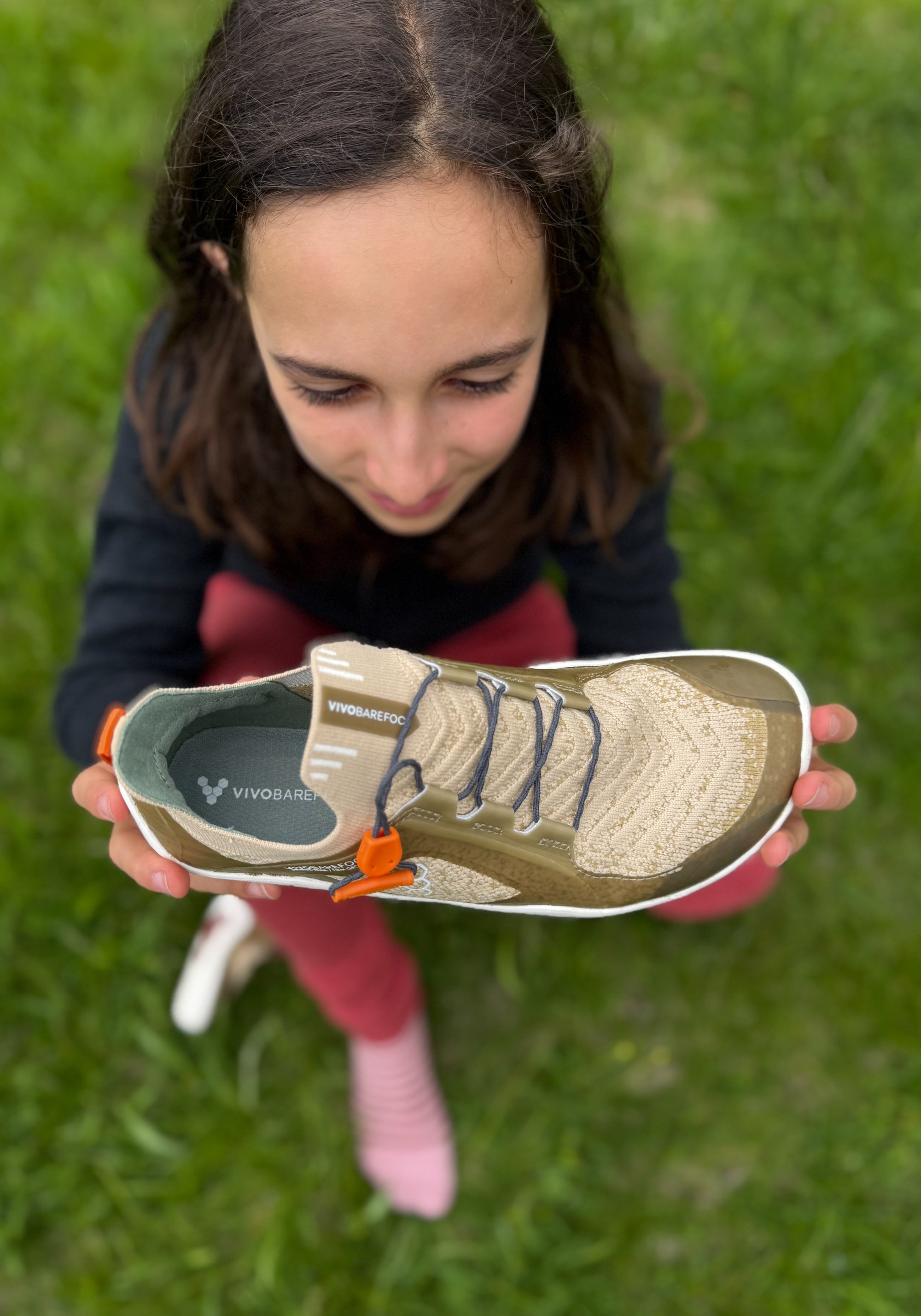 Pantofi drumeție Barefoot - Primus Trail Knit FG Kids + Juniors Peyote