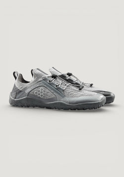 Pantofi drumeție Barefoot - Primus Trail Knit FG Men Storm Cloud
