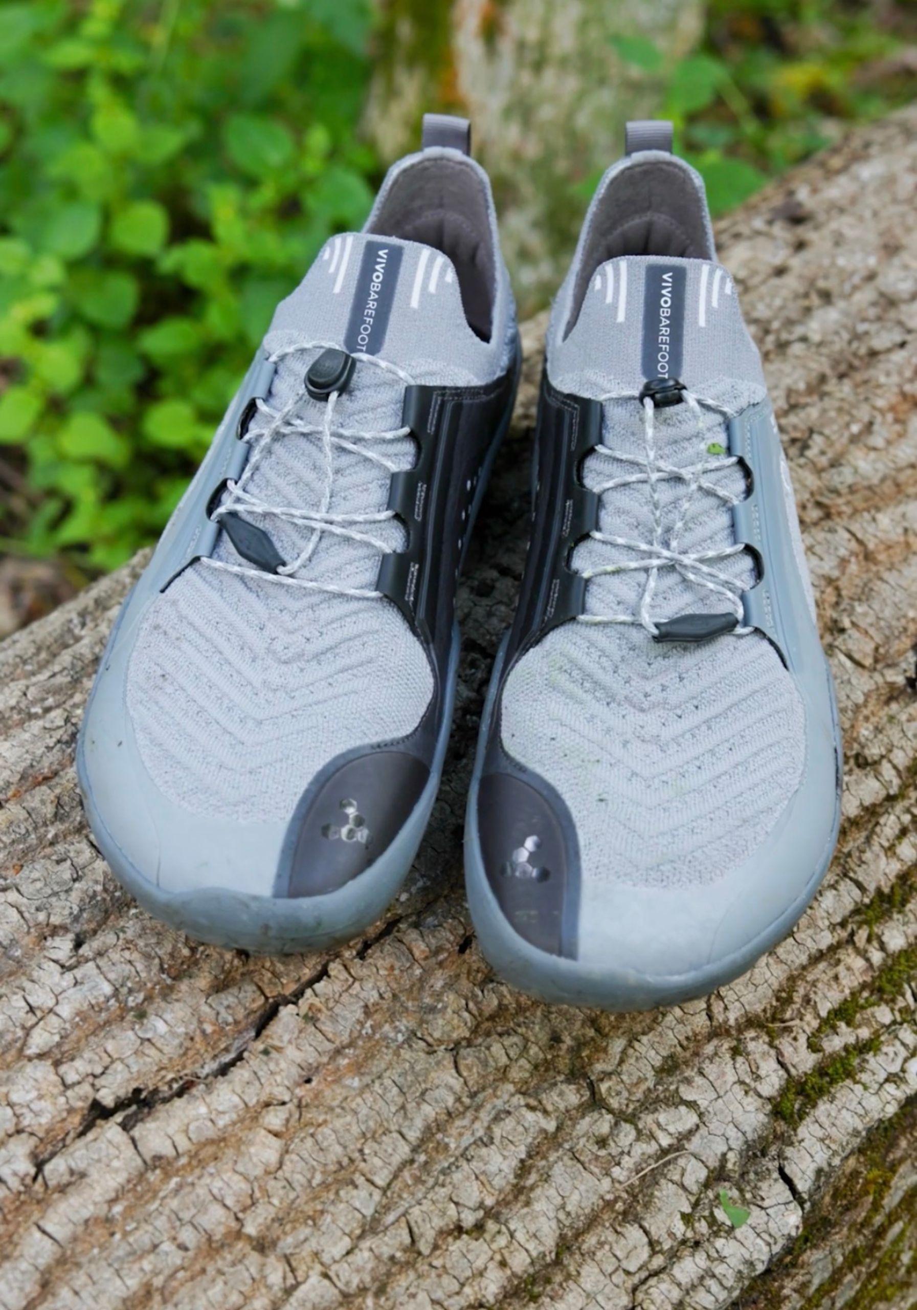 Pantofi drumeție Barefoot - Primus Trail Knit FG Men Storm Cloud