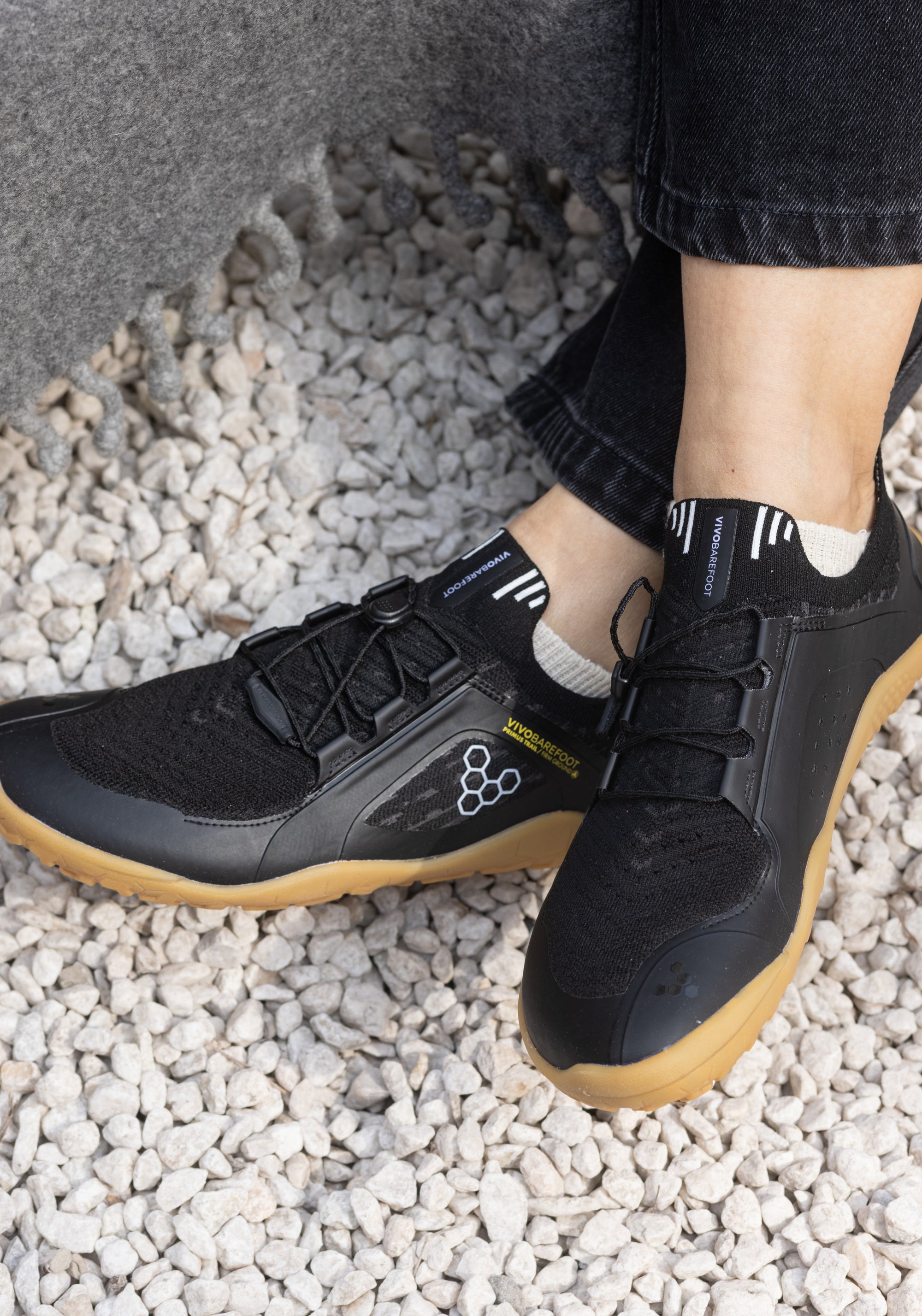 Pantofi drumeție Barefoot - Primus Trail Knit FG Women Eclipse Purple Heather