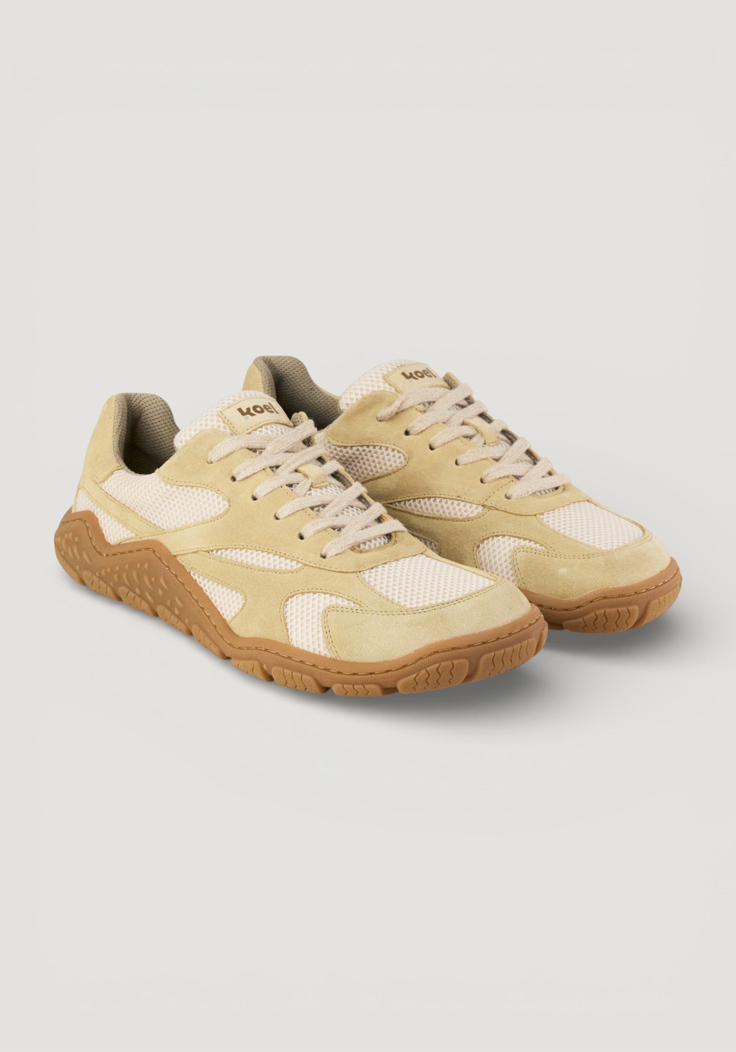 Sneakers Barefoot din piele - Ralph Beige