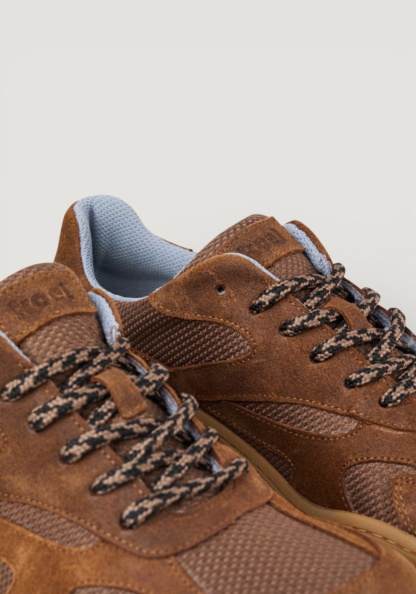 Sneakers Barefoot din piele - Ralph Cognac