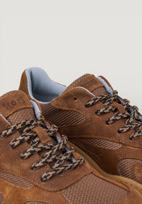 Sneakers Barefoot din piele - Ralph Cognac