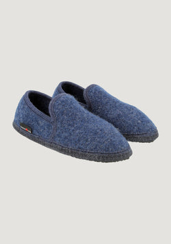 Pantofi interior bărbați lână - Loafer Jeans Haflinger HipHip.ro