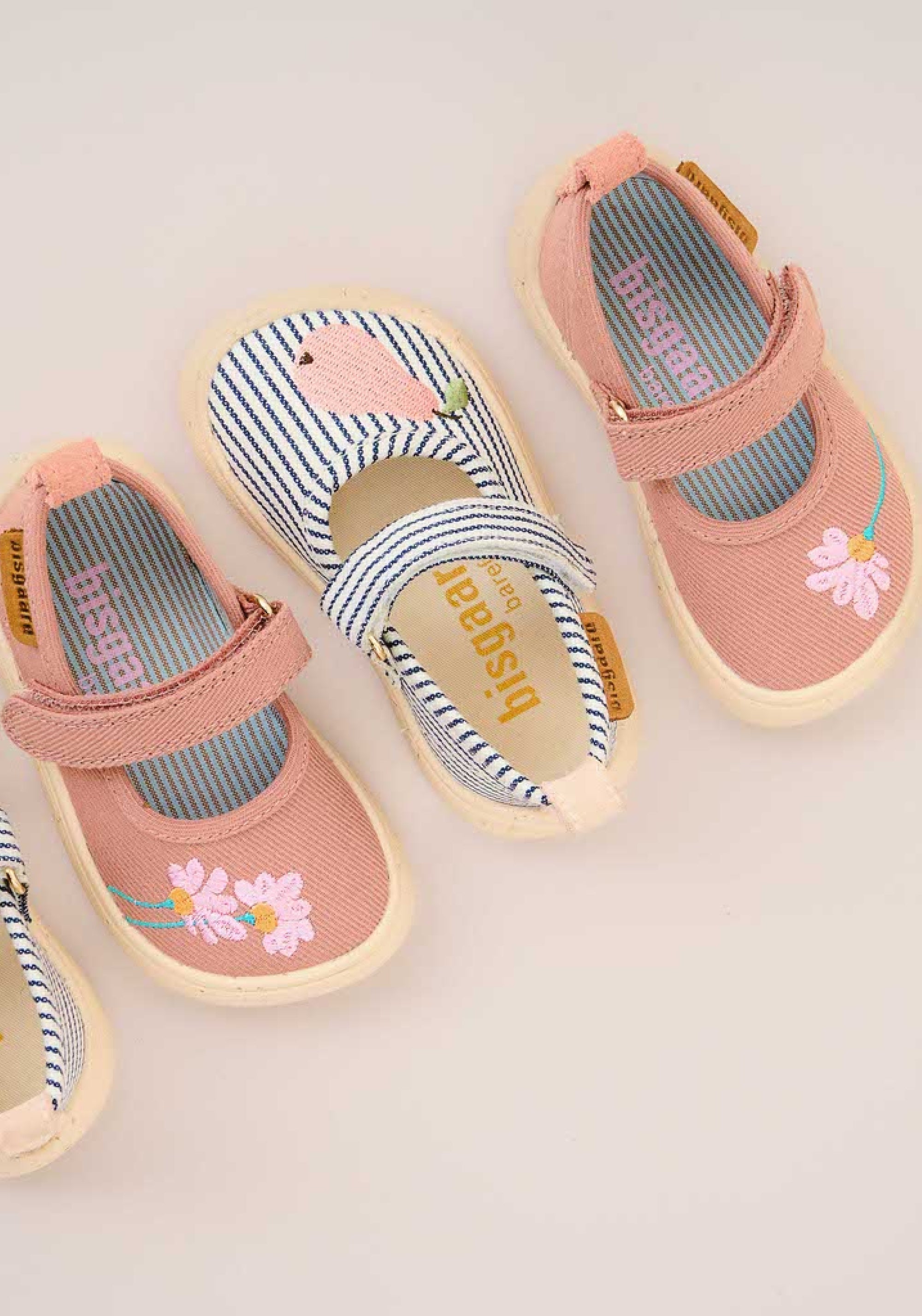 Pantofi interior Barefoot din bumbac - Ballet Lily