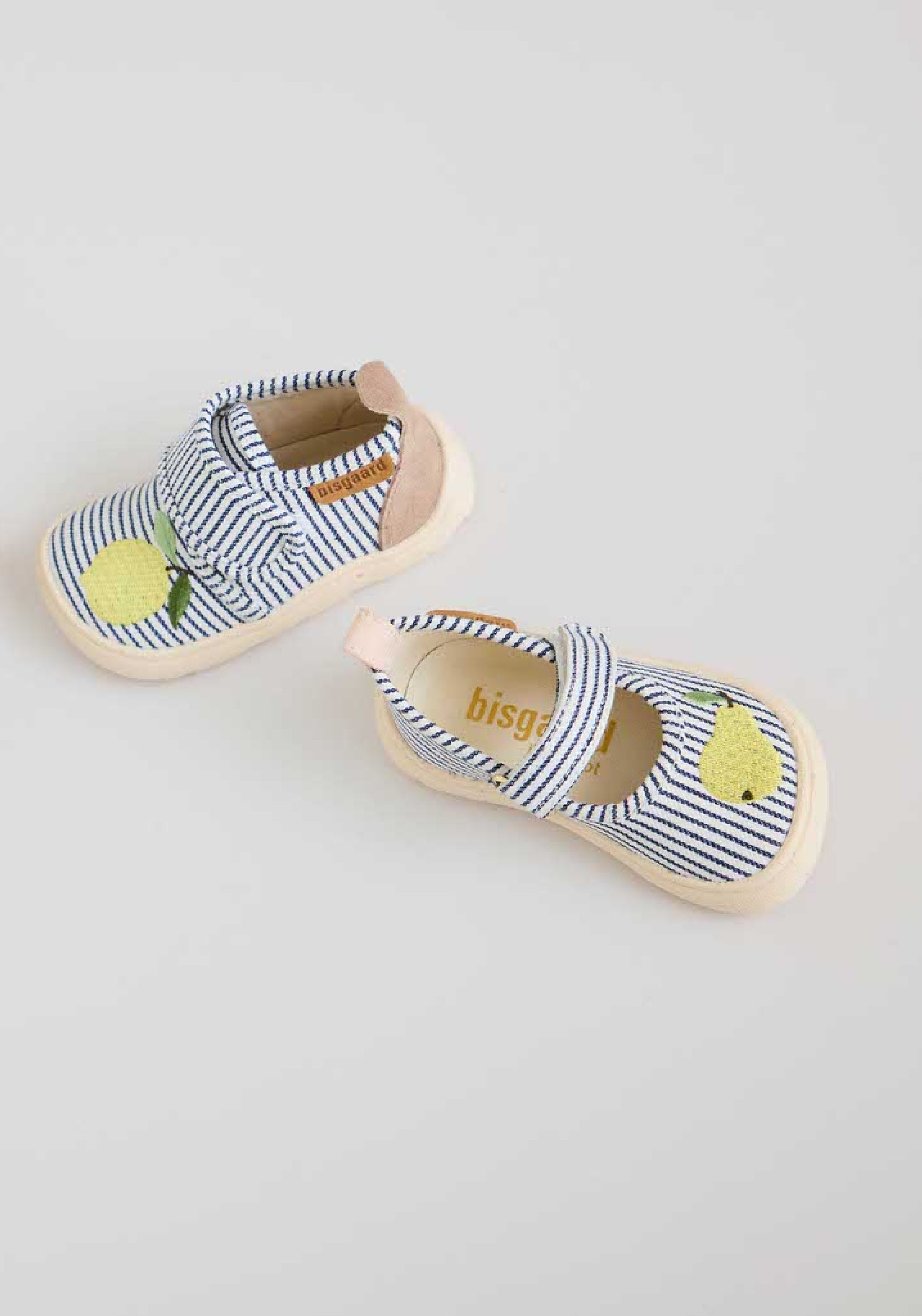 Pantofi interior Barefoot din bumbac - Ballet Pear