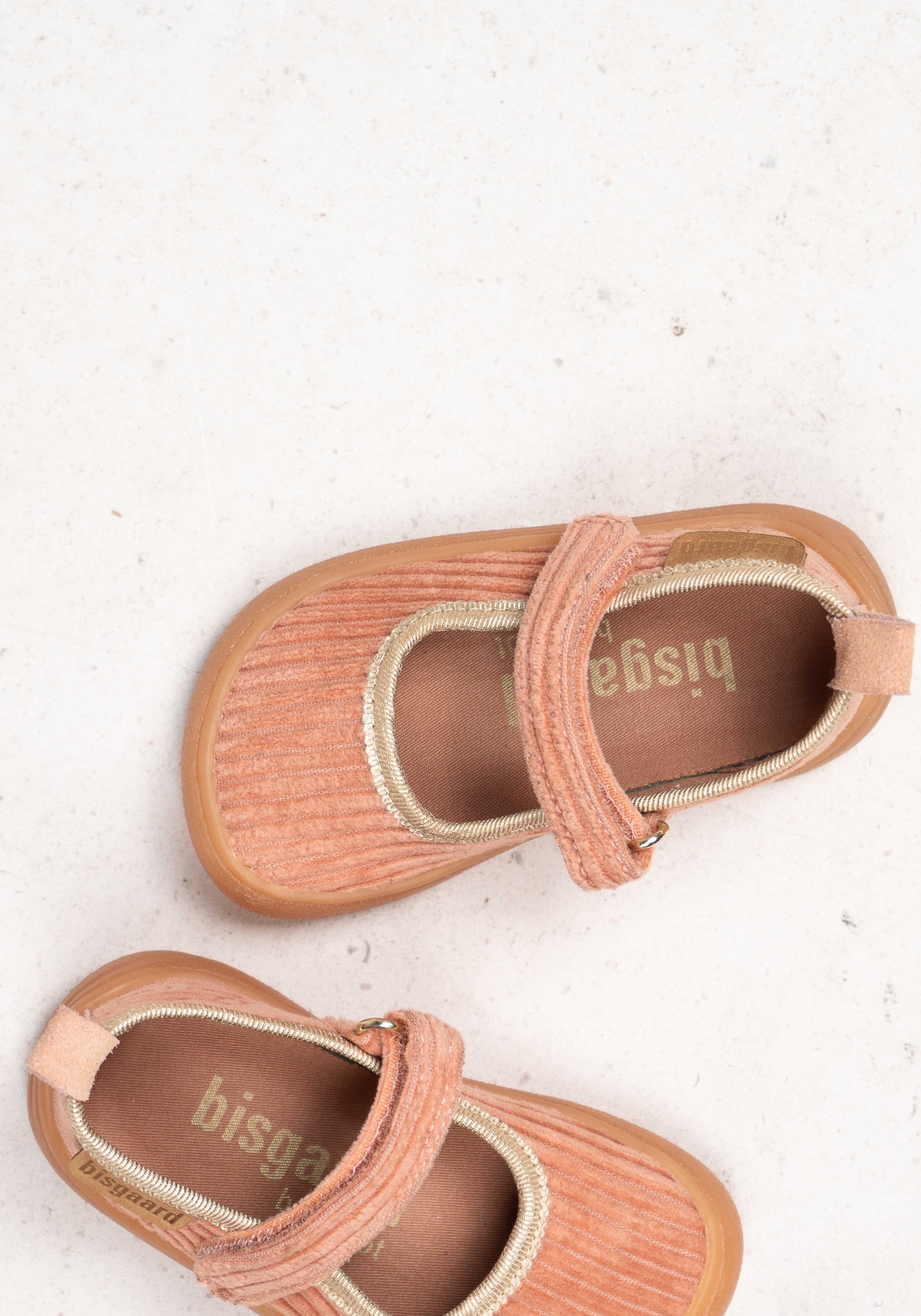 Pantofi interior Barefoot din bumbac - Ballet Rose