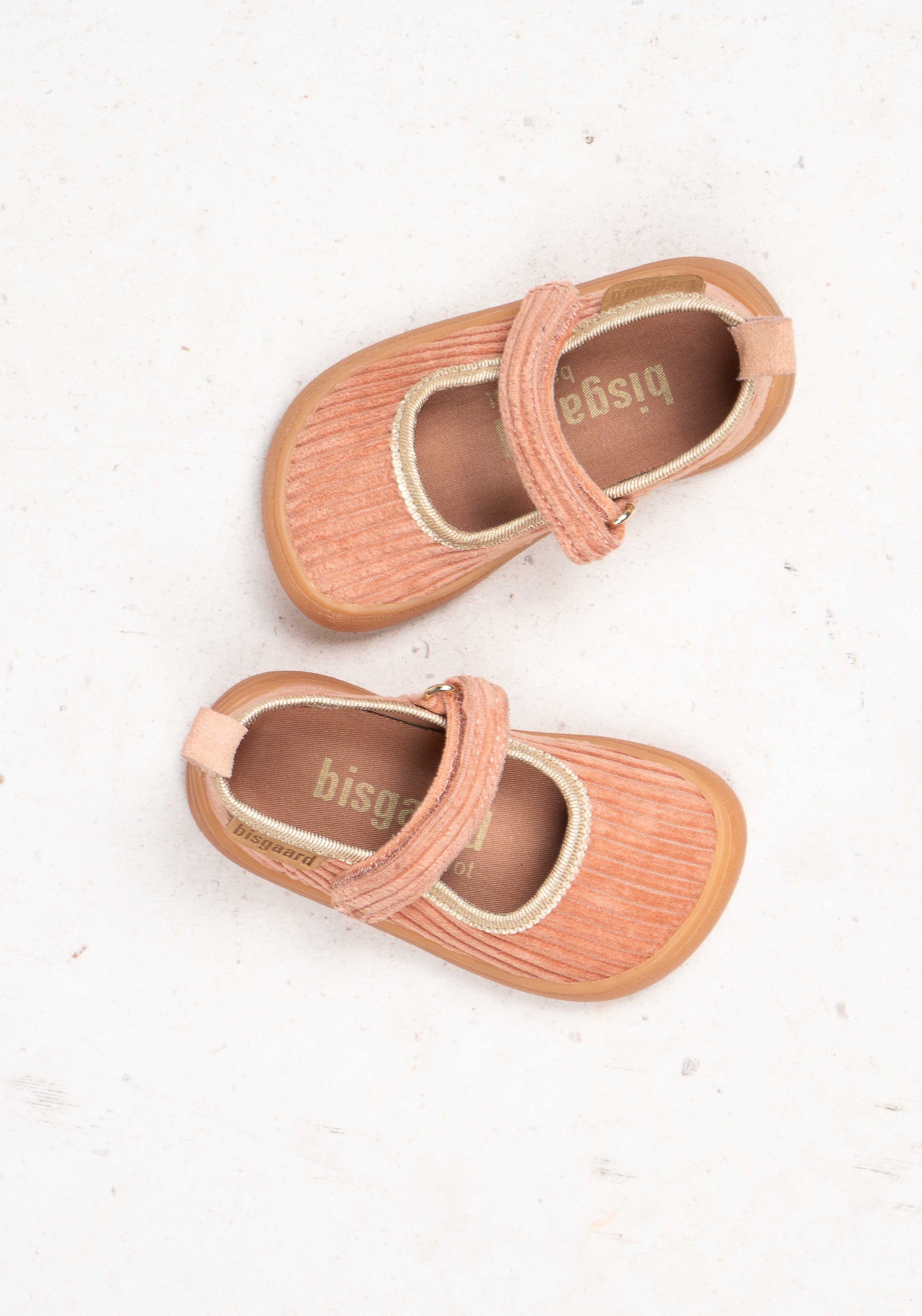 Pantofi interior Barefoot din bumbac - Ballet Rose