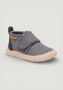 Pantofi interior Barefoot din bumbac - Sailor Navy