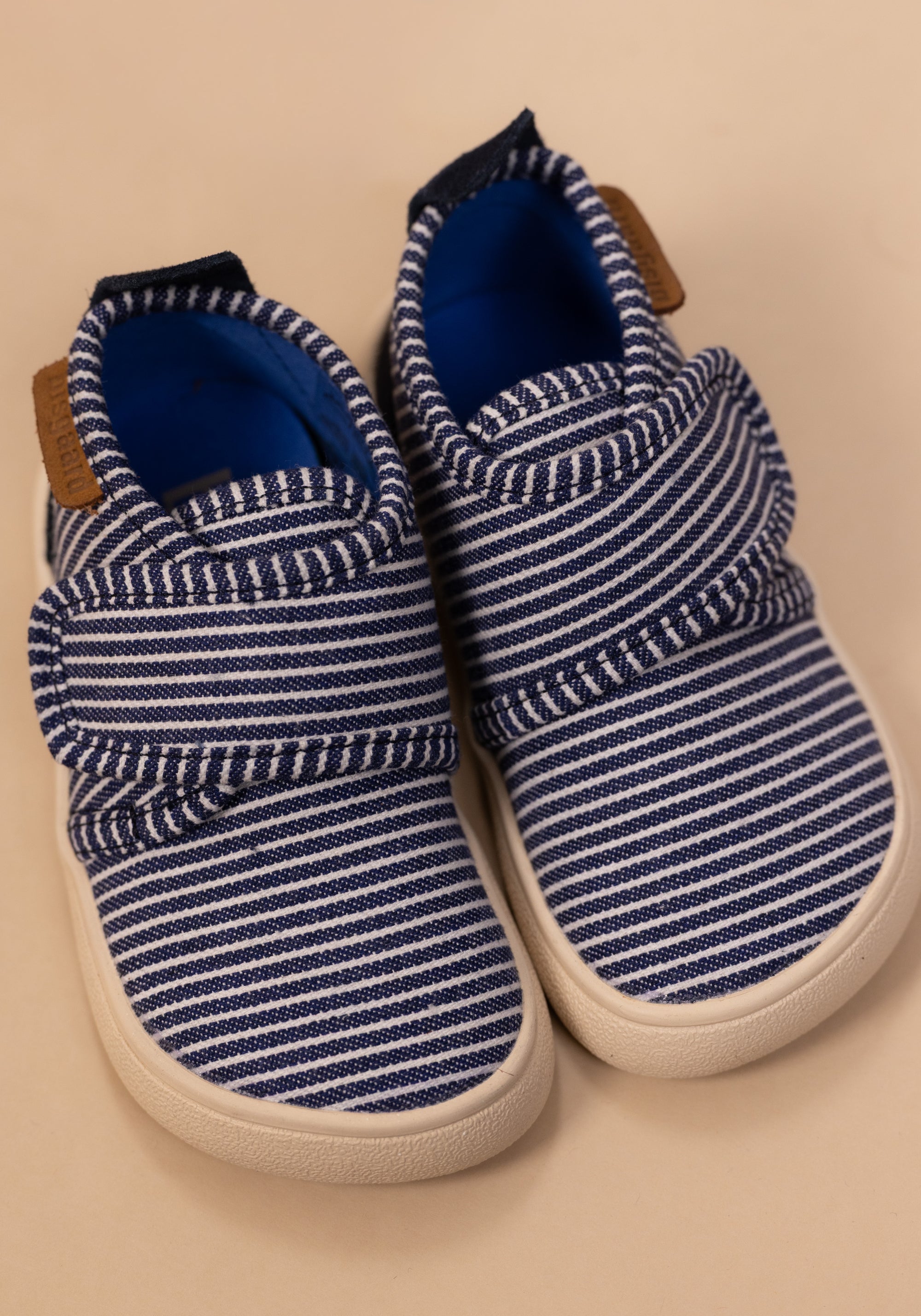 Pantofi interior Barefoot din bumbac - Sailor Navy