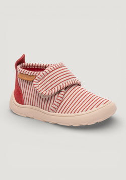 Pantofi interior Barefoot din bumbac - Sailor Red