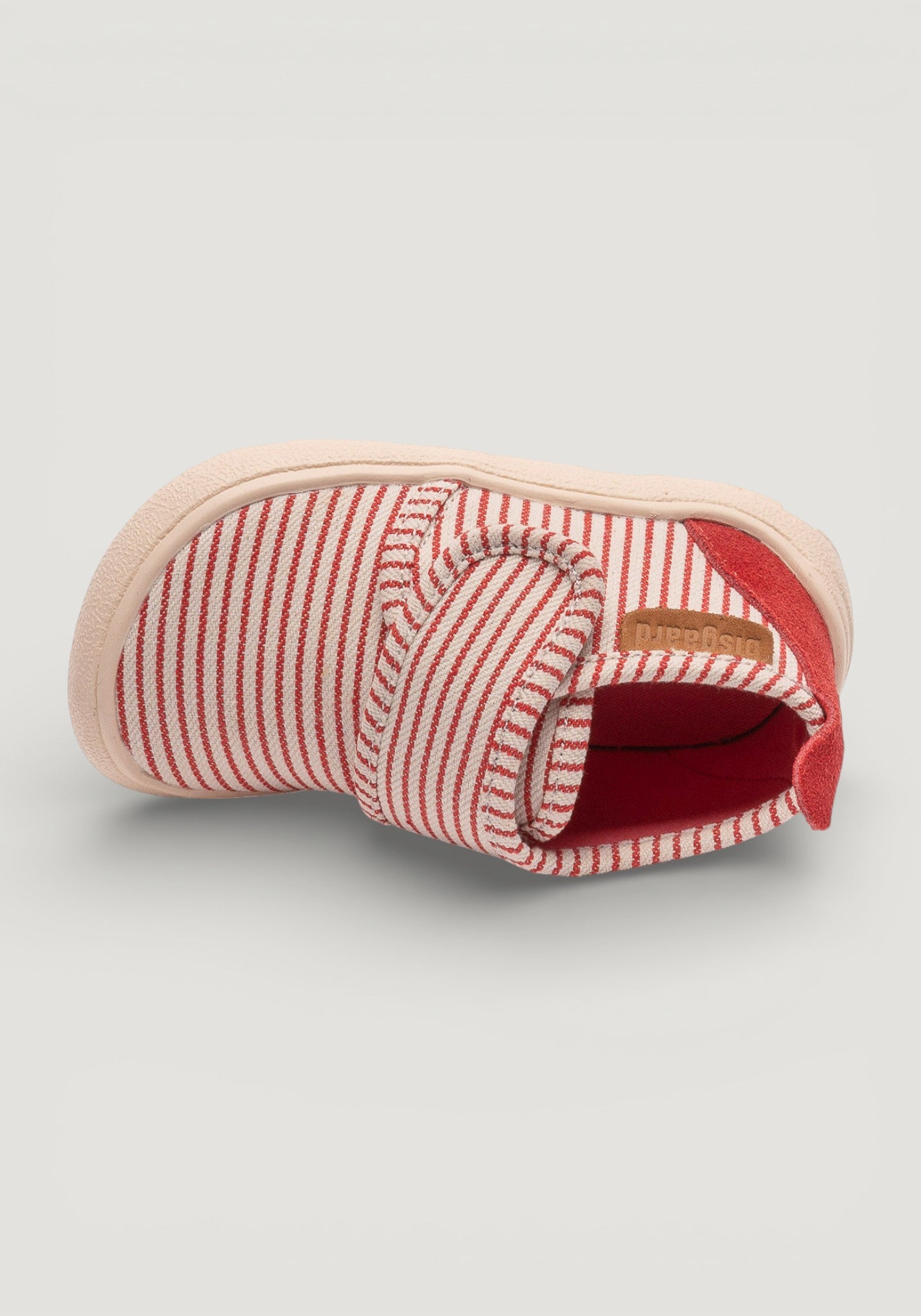 Pantofi interior Barefoot din bumbac - Sailor Red