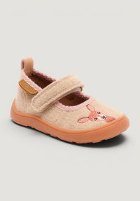 Pantofi interior Barefoot din lână - Ballet Beige