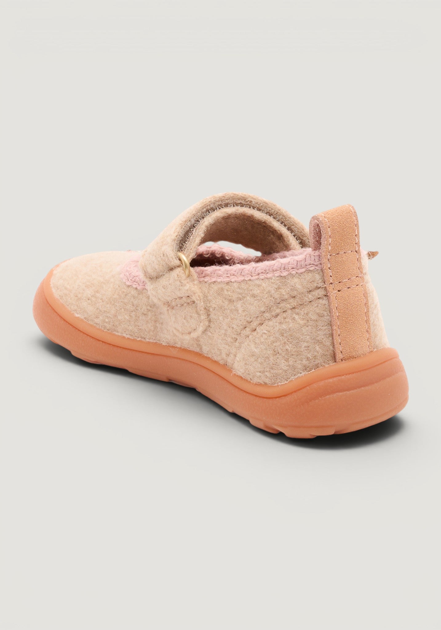 Pantofi interior Barefoot din lână - Ballet Beige