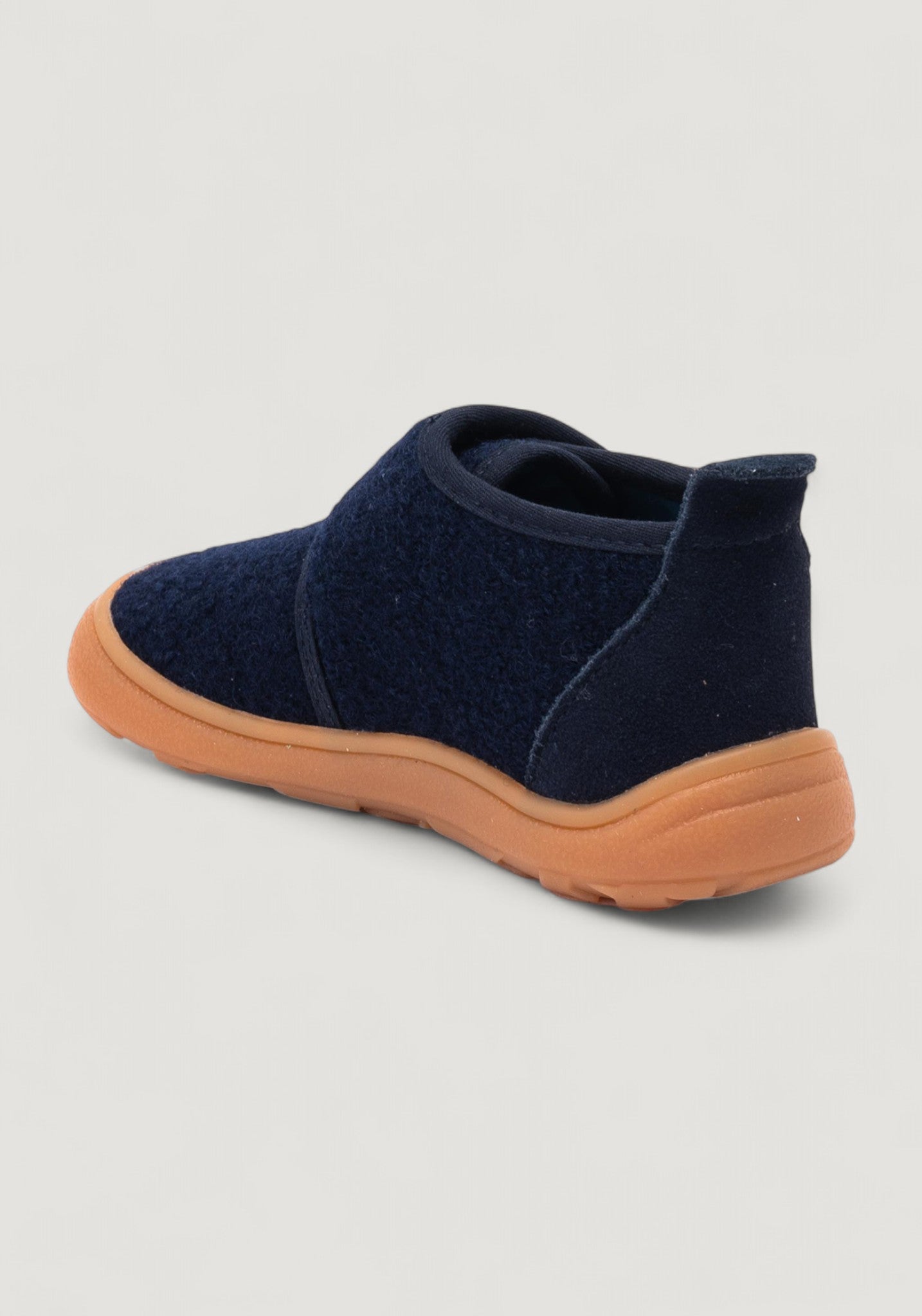 Pantofi interior Barefoot din lână - Basic Navy