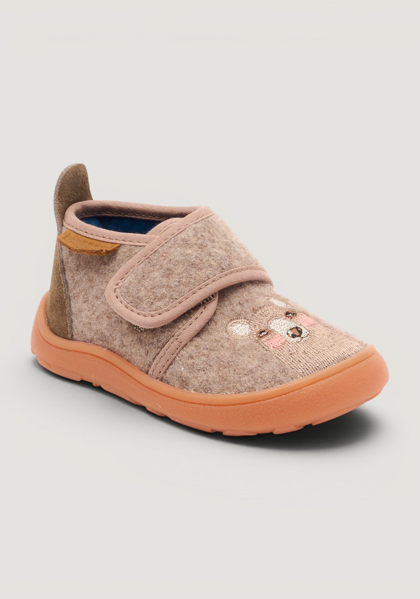Pantofi interior Barefoot din lână - Brown
