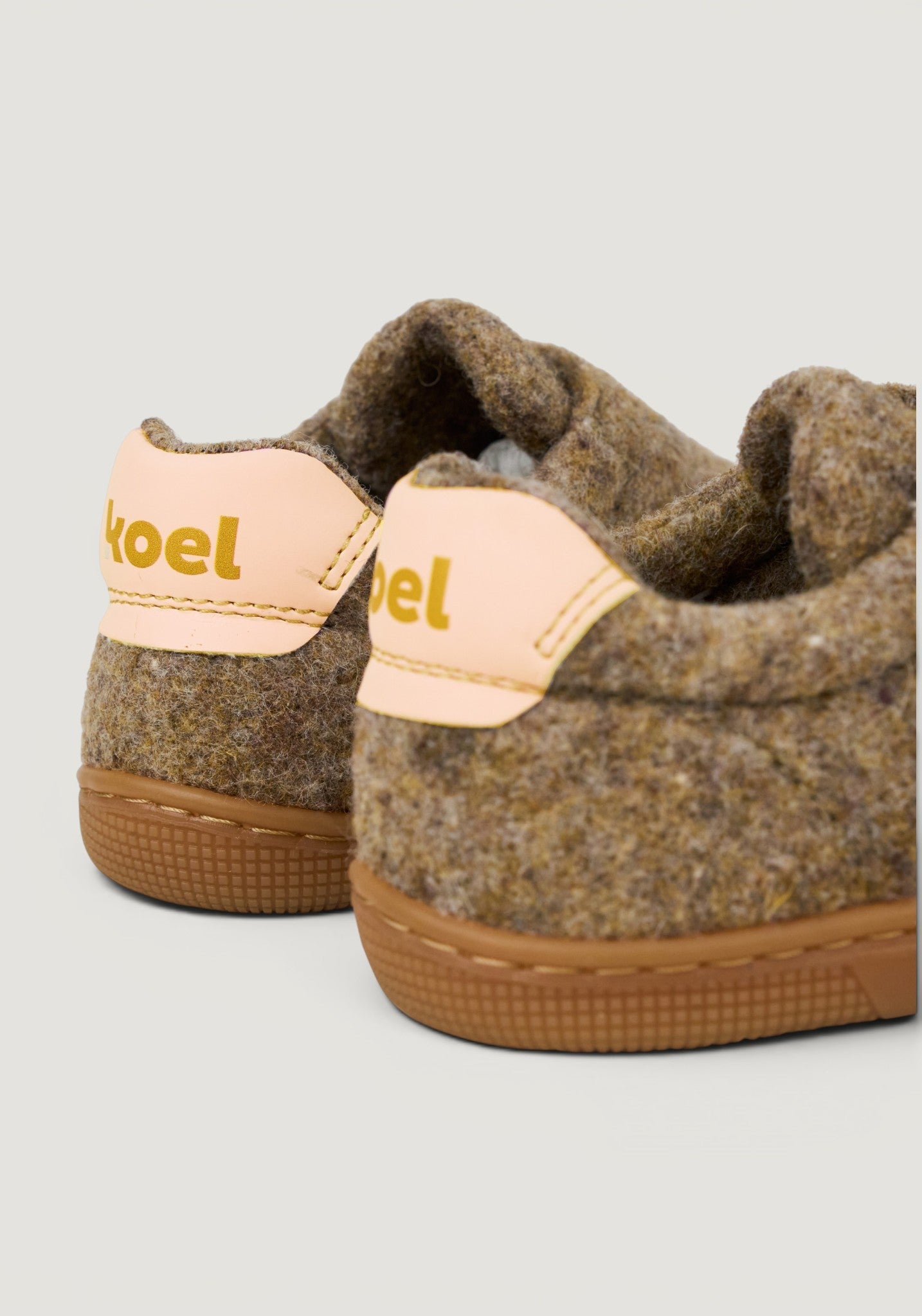 Sneakers Barefoot îmblăniți - Dan Beige
