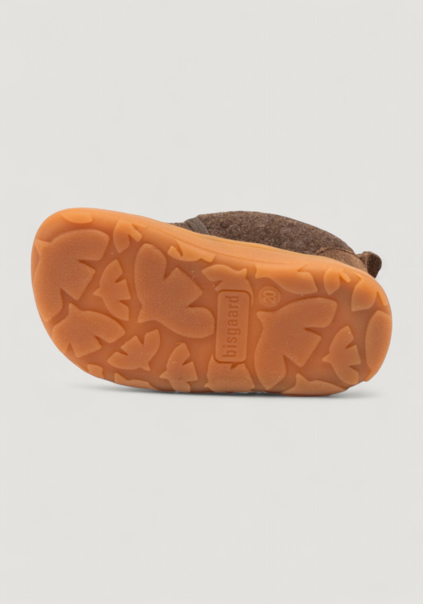Pantofi interior Barefoot din lână - Miffy Dark Brown