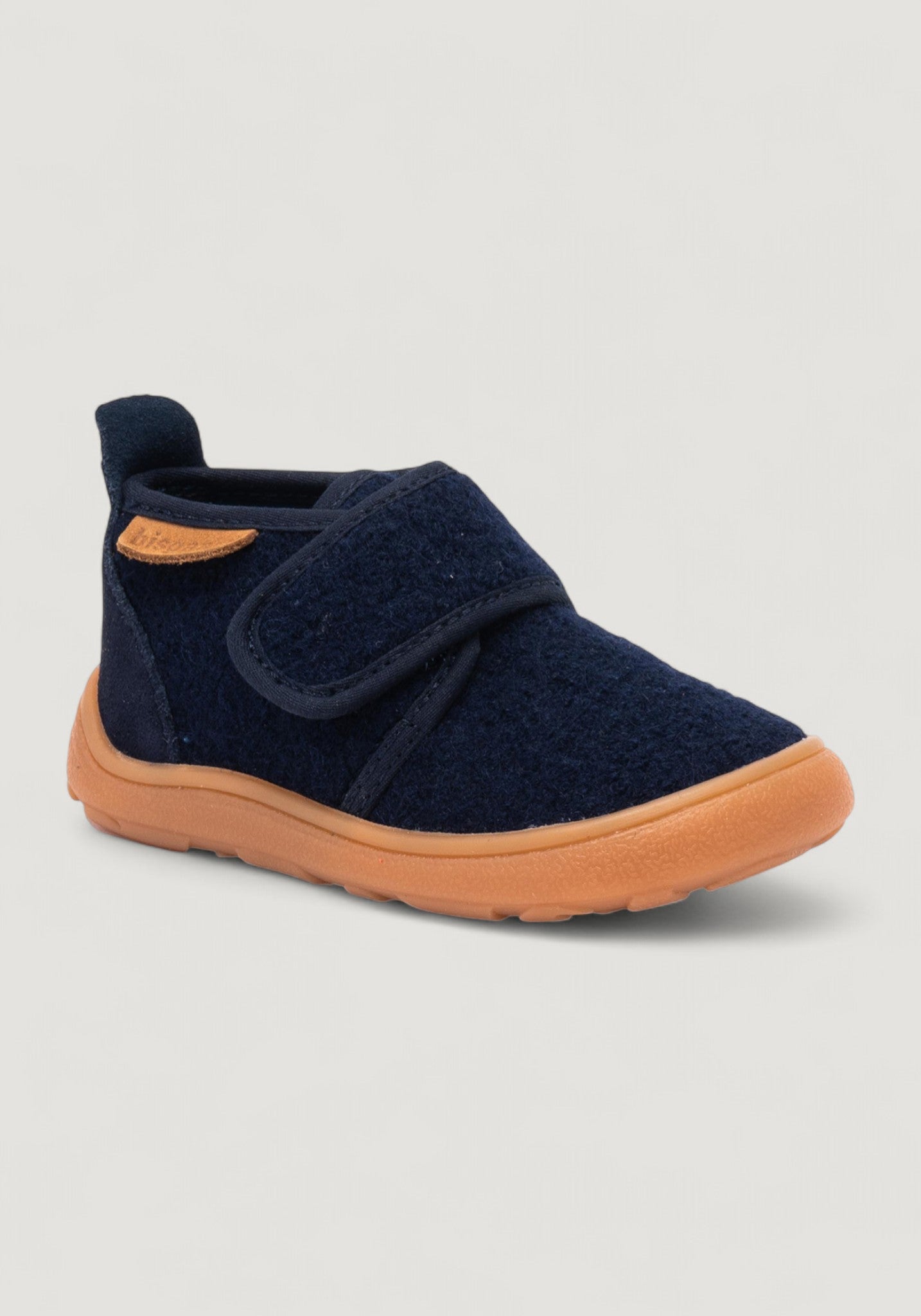 Pantofi interior Barefoot din lână - Navy