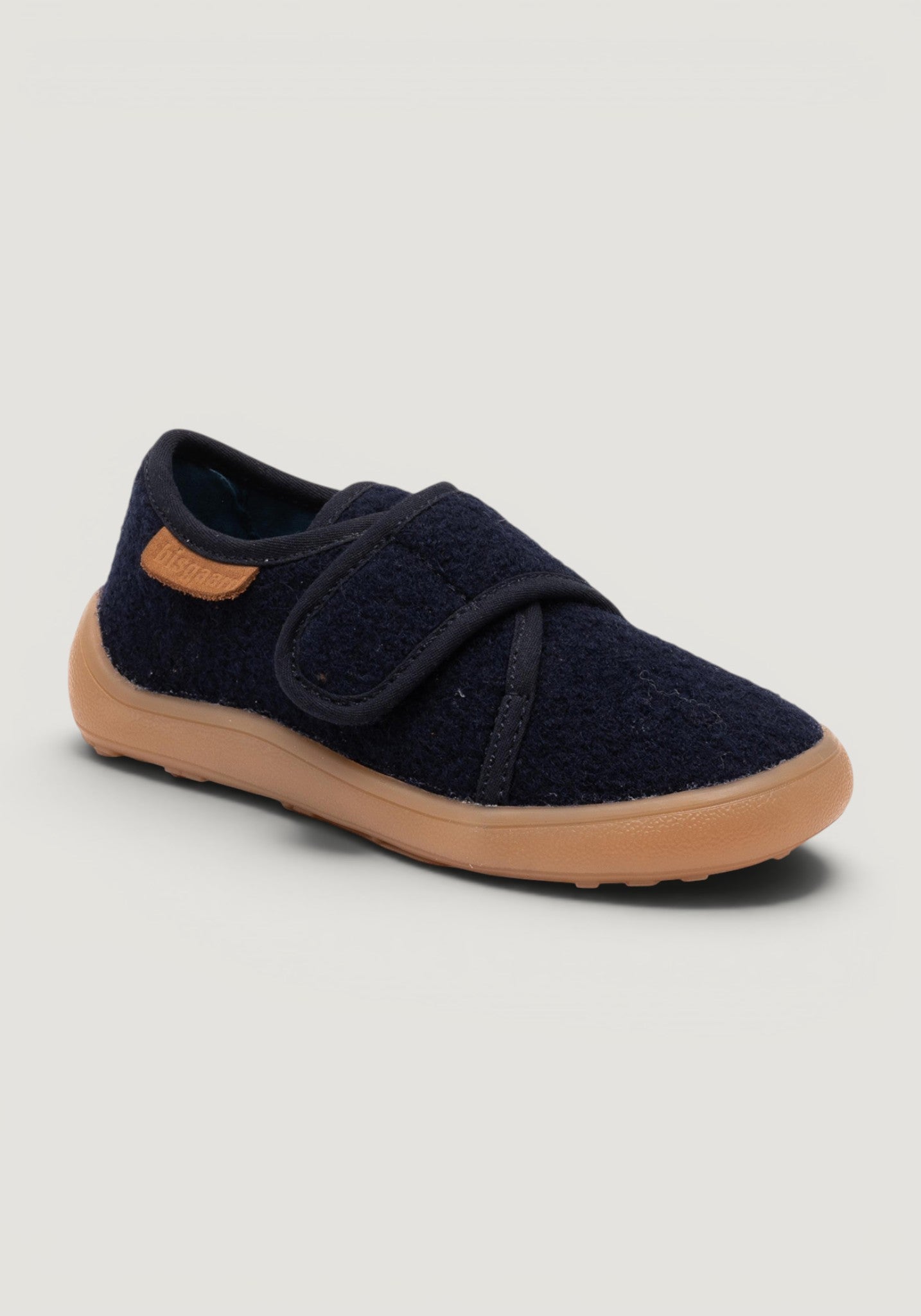 Pantofi interior Barefoot din lână - Pav Dark Blue