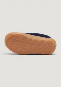 Pantofi interior Barefoot din lână - Pav Dark Blue