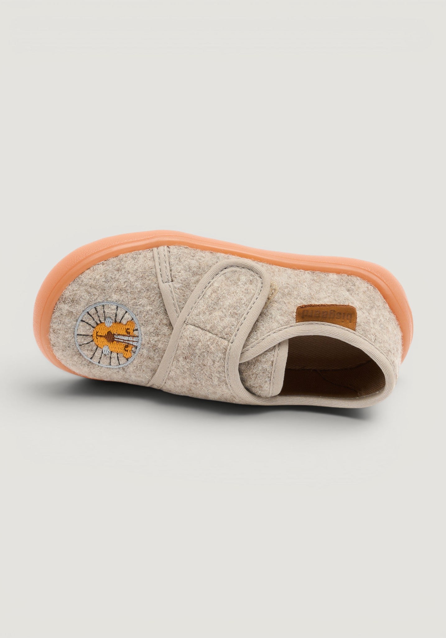 Pantofi interior Barefoot din lână - Pav Grey
