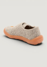 Pantofi interior Barefoot din lână - Pav Grey