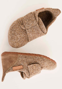 Pantofi interior lână - Casual Camel Bisgaard HipHip.ro
