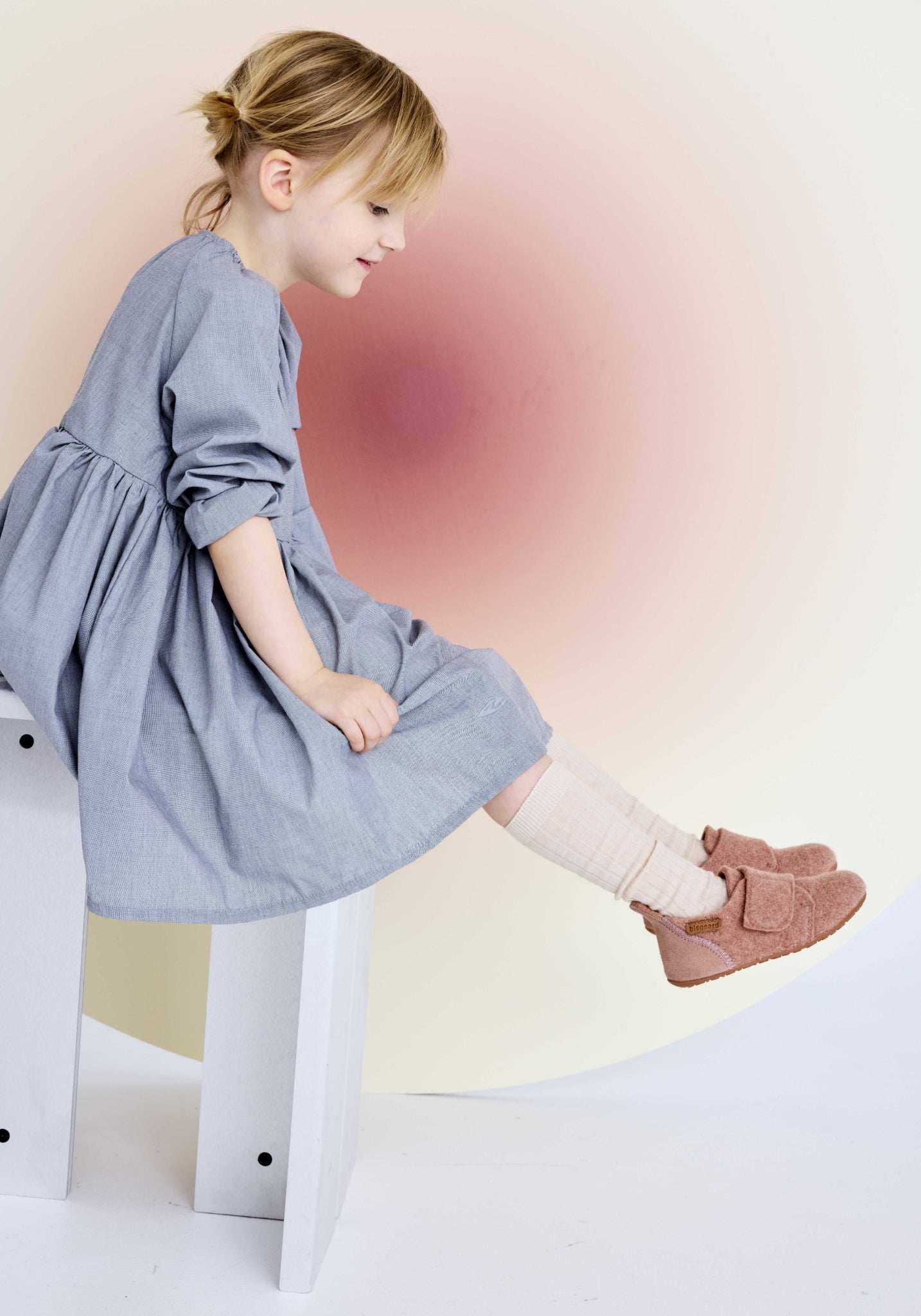 Pantofi interior lână - Casual Rose
