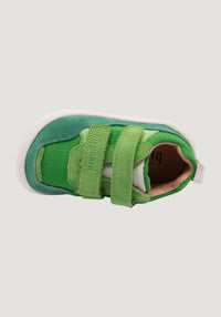 Sneakers Barefoot piele întoarsă - Elroy Forest Green