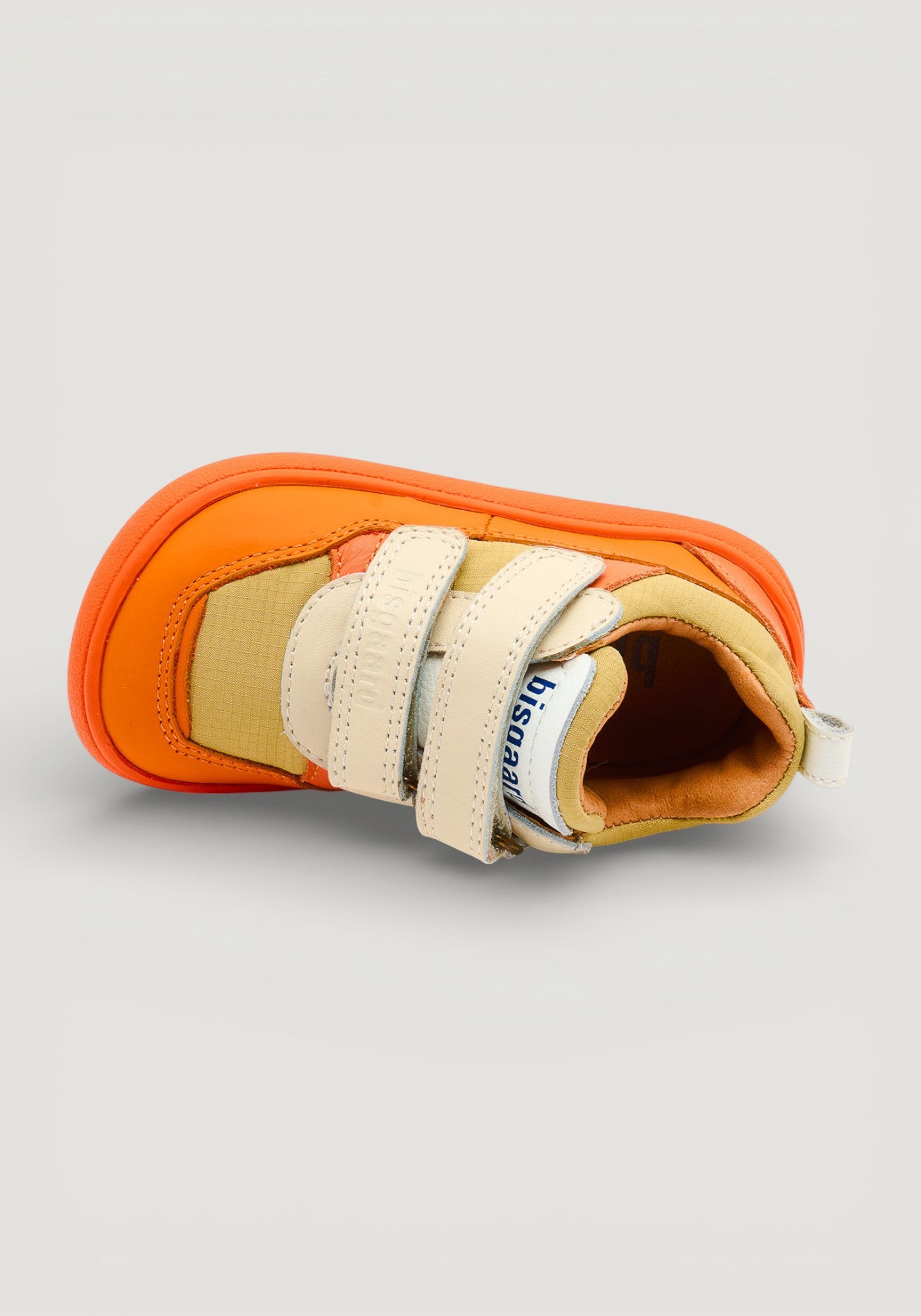Pantofi sport Barefoot din piele - Elroy Orange