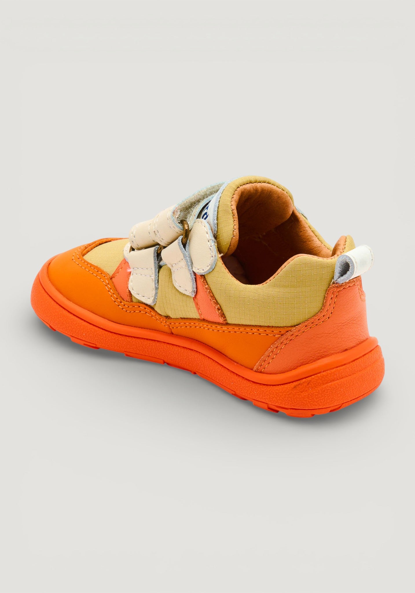 Pantofi sport Barefoot din piele - Elroy Orange