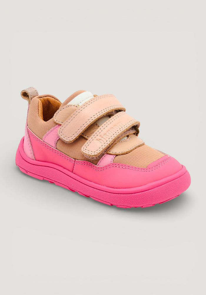 Pantofi sport Barefoot din piele - Elroy Pink