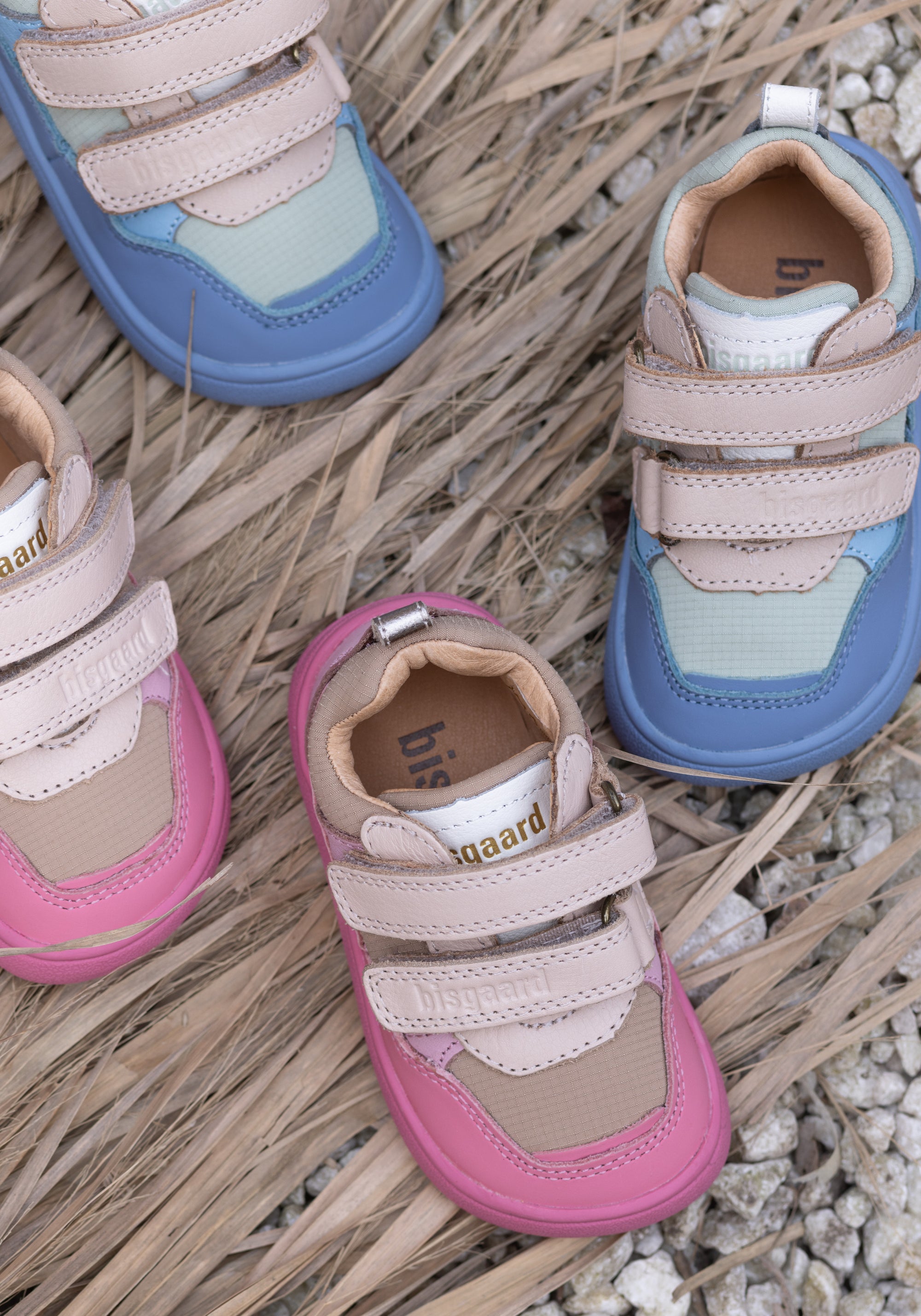 Pantofi sport Barefoot din piele - Elroy Pink