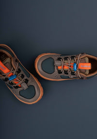 Sneakers Barefoot impermeabili - Troy Dark Brown