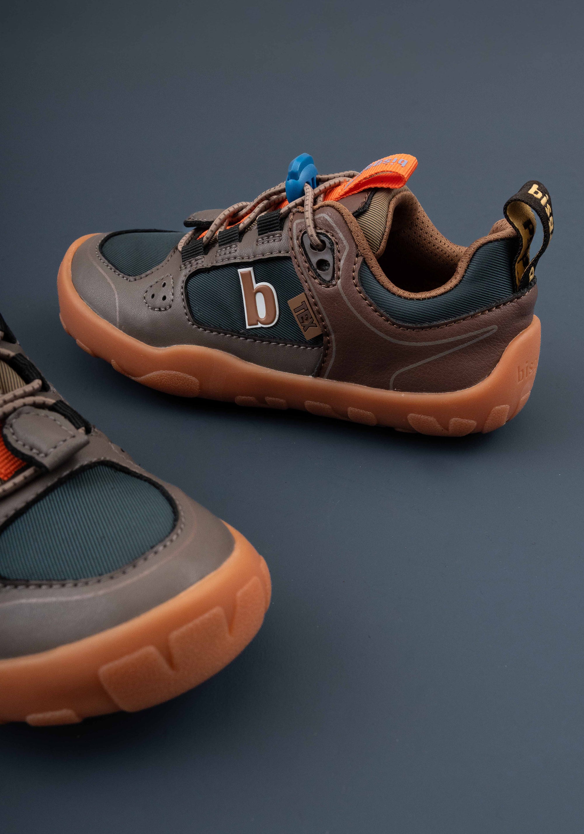 Sneakers Barefoot impermeabili - Troy Dark Brown