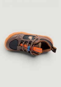 Sneakers Barefoot impermeabili - Troy Dark Brown