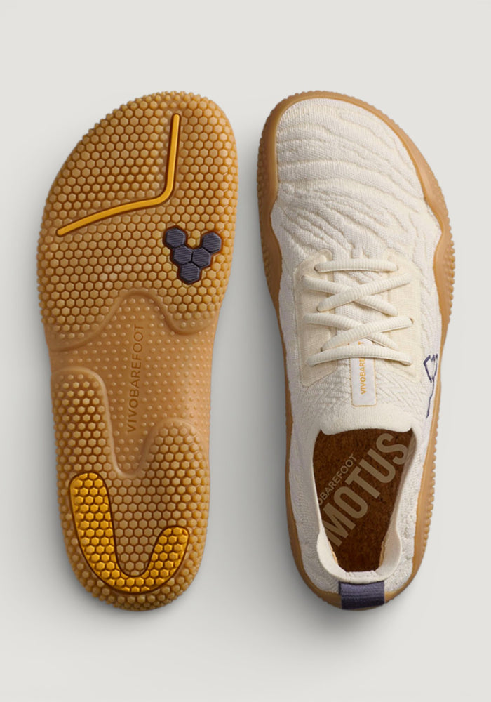 Sneakers Barefoot - Motus Studio Knit Women Arctic Wolf/Gum