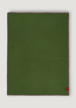 Pătură din lână - True Baby Green Pink