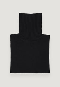 Pieptar femei din lână merinos - Knit Black onesize adulti